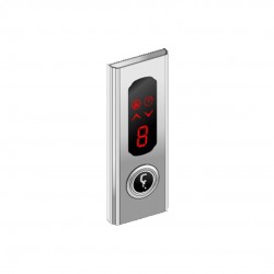 Deltatek Dld20 2 Recessed Station Button Deltatek Dld20 2 Recessed Station Button