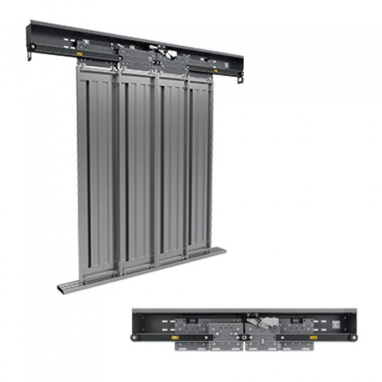 Merih H Max 4 Panel Merkezi 1500 mm Ral Boyalı Kabin Kapısı