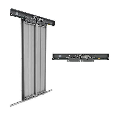 Merih 4 Panel Merkezi 1200mm Desenli Multi Kat Kapısı