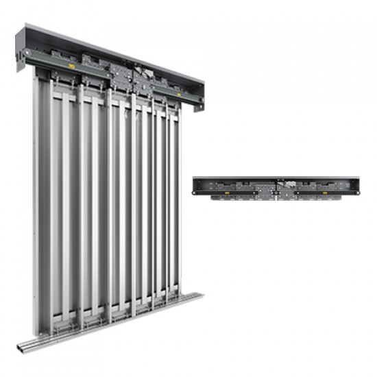 Merih H Max 6 Panel Merkezi 2200 mm Ral Boyalı Kat Kapısı