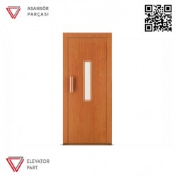 Door Life A5 Laminant Kaplama 90lık Asansör Kapısı