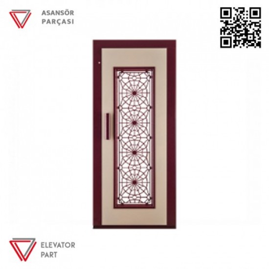 Door Life F2 Single Color 90mm Elevator Door