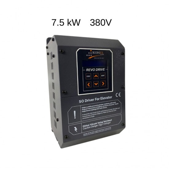 Konel Revo Drive 7.5 kw 380V Hız Kontrol Cihazı