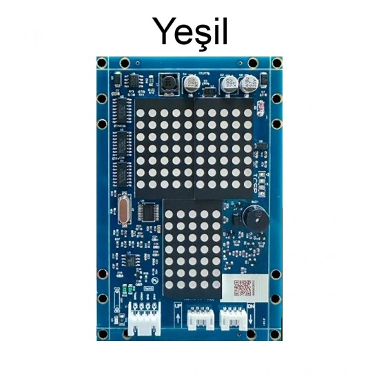 Konel Yeşil Dot Matrix Display