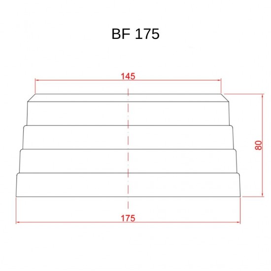 Metroplast BF 175 Poliüretan Tampon (P+Q Max 2500)