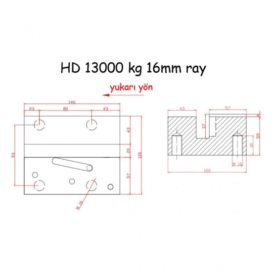 Metroplast Pro 2000 Unidirectional Slip Brake