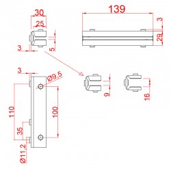 Metroplast Leaf Skate Tire
