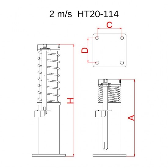 Metroplast High Speed Hydraulic Lift Buffer