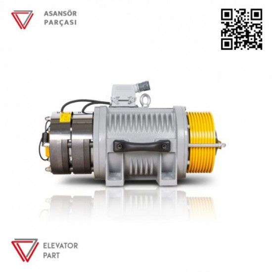 Eker Quite Series Qs3 Qs32480100 800 Kg Gearless Lift Motor